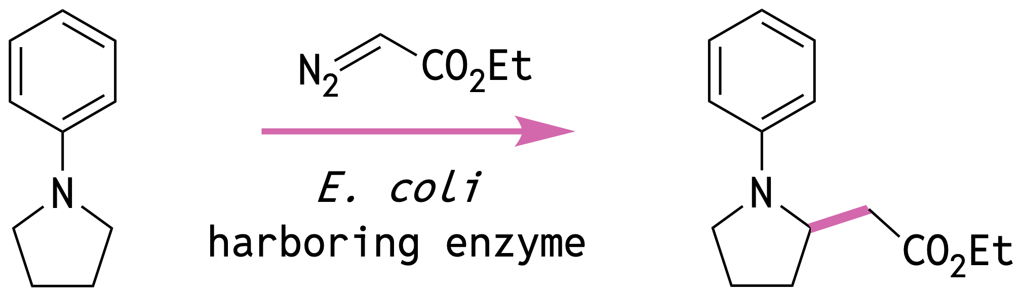 C-H Insertion Reaction Scheme